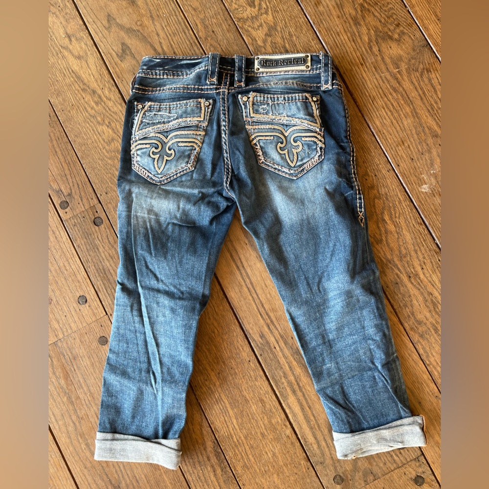 Rock rival crop jeans